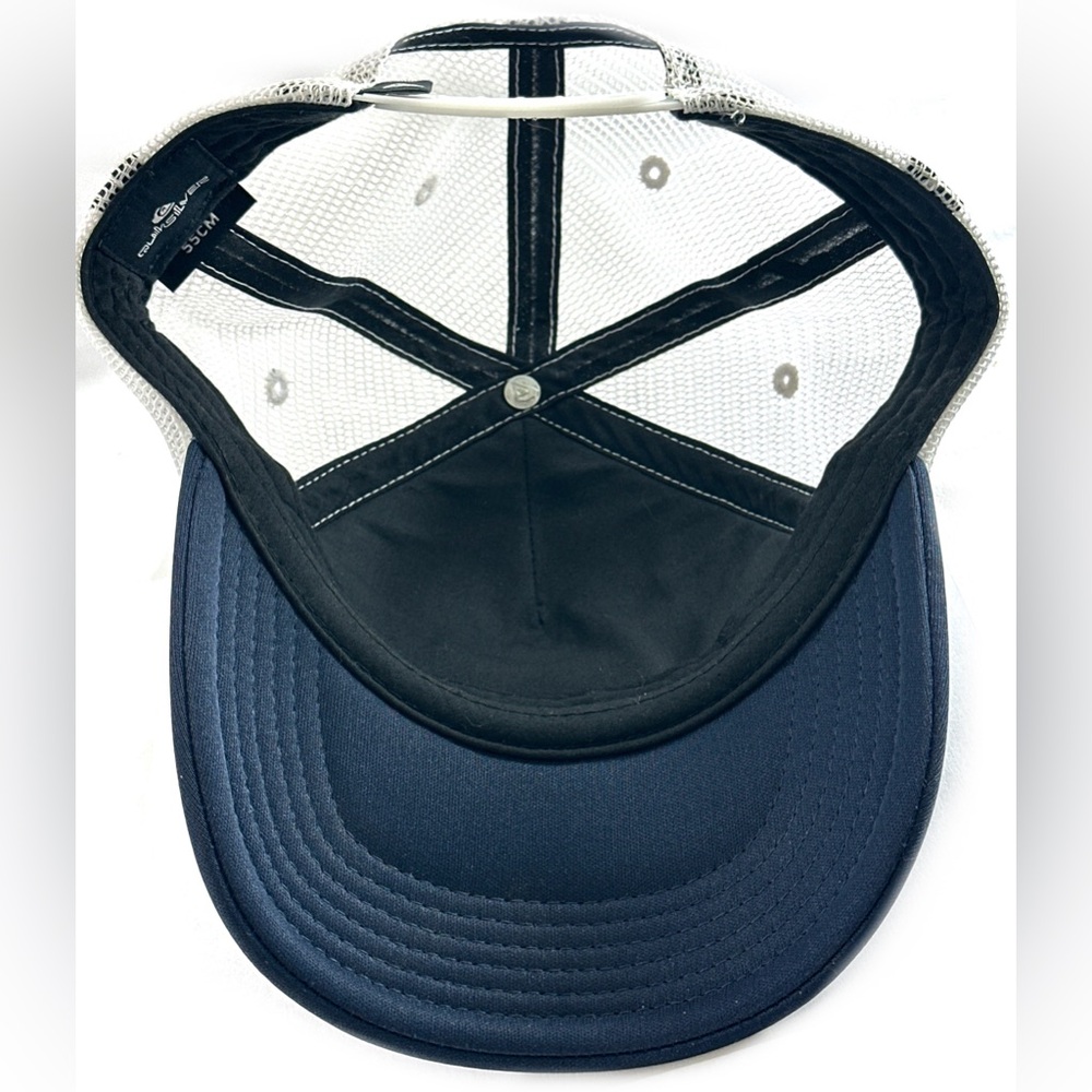 Quiksilver Boy's Sneaky Peak Trucker Hat - Navy Blazer 55cm - Picture 7 of 8